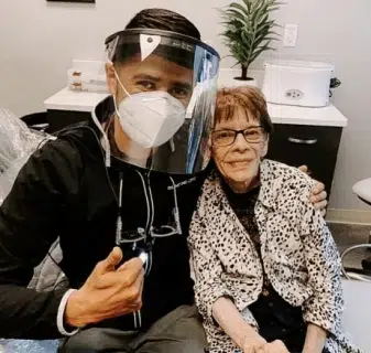 A new smile for Grandma Ruthie - Tri City Dental Care